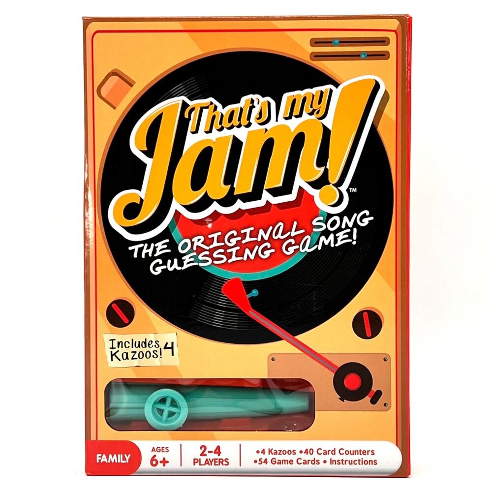 Thats My Jam Original Song Guessing Game With 10 Extra Kazoos Family Fun Music